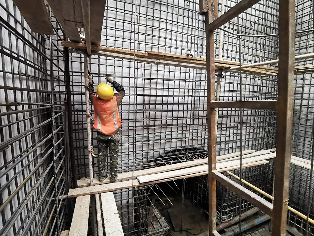 钢筋挂网 构造钢筋网片生产厂家 圆钢筋网片